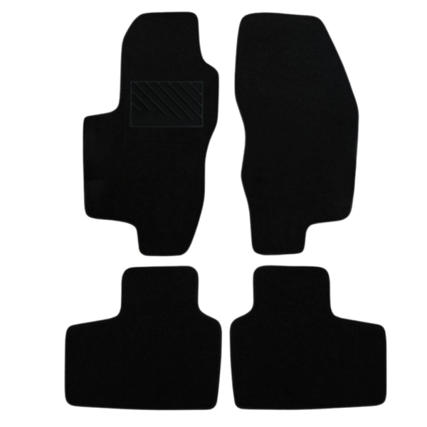 Πατάκια από μοκέτα Ποιότητας Πολυτελείας μαύρα για Alfa Romeo 156 μοντ. 1997-2007  4τμχ