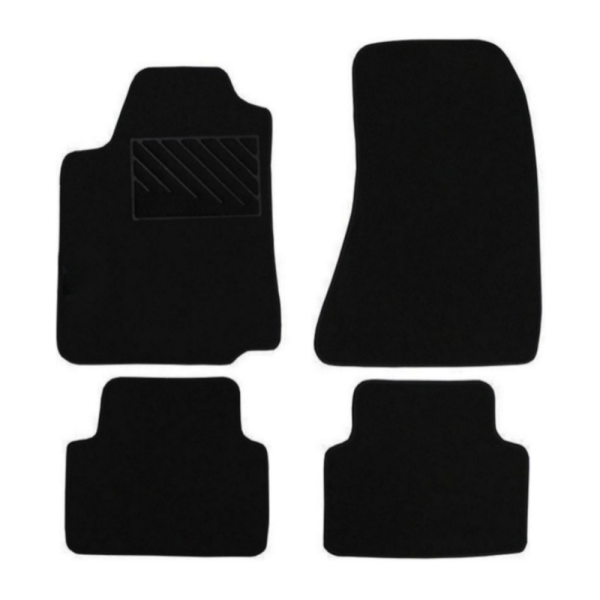 Πατάκια από μοκέτα Οικονομικής Ποιότητας μαύρα για Alfa Romeo 159 μοντ. 2005-2011  4τμχ