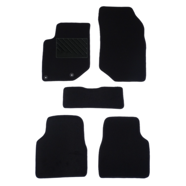 Πατάκια από μοκέτα Ποιότητας Πολυτελείας μαύρα συμβατά με Citroen C4 μοντ. 2020-Σήμερα  5τμχ