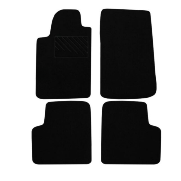 Πατάκια από μοκέτα Ποιότητας Πολυτελείας μαύρα συμβατά με Citroen Xantia μοντ. 1995-2001  4τμχ
