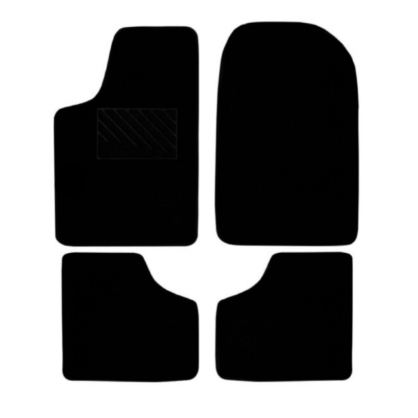 Πατάκια από μοκέτα Μεσαίας Ποιότητας μαύρα συμβατά με Citroen Xsara μοντ. 1997-2007  4τμχ