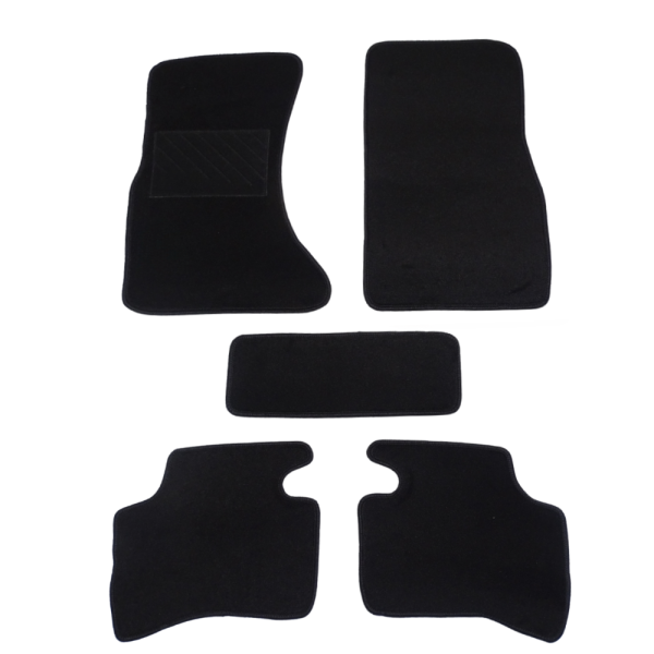 Πατάκια από μοκέτα Μεσαίας Ποιότητας μαύρα συμβατά με Daihatsu Terios 1 μοντ. 1997-2006  5τμχ