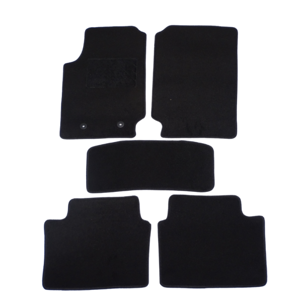 Πατάκια από μοκέτα Οικονομικής Ποιότητας μαύρα συμβατά με Ford Ranger 1,5καμπίνα μοντ. 2011- Σήμερα  5τμχ