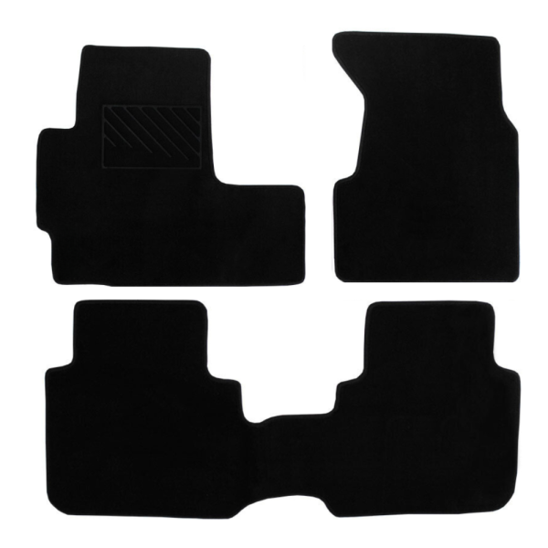 Πατάκια από μοκέτα Ποιότητας Πολυτελείας μαύρα συμβατά με Honda CR-V 1st gen μοντ. 1996-2001  3τμχ