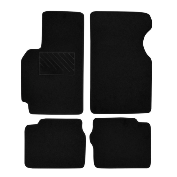 Πατάκια από μοκέτα Οικονομικής Ποιότητας μαύρα συμβατά με Honda HR-V 1st gen 5θυρο μοντ. 1998-2013   4τμχ