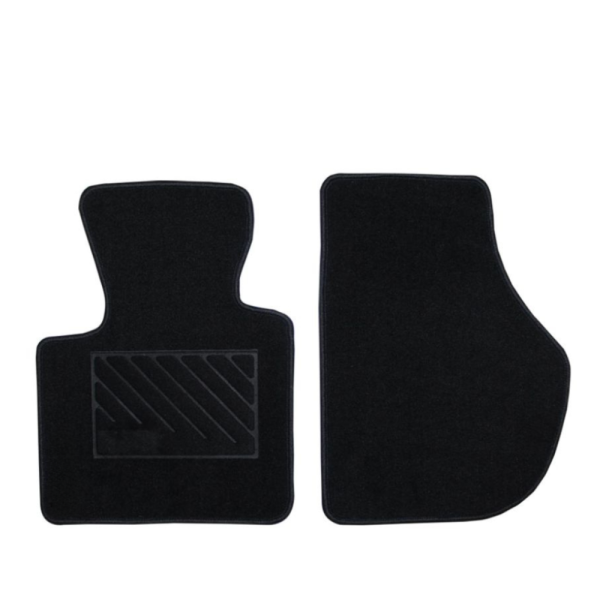 Πατάκια από μοκέτα Ποιότητας Πολυτελείας μαύρα συμβατά με Honda S-2000 μοντ. 1999-2009  2τμχ