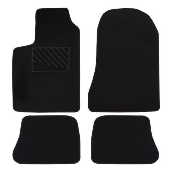 Πατάκια από μοκέτα Οικονομικής Ποιότητας μαύρα για Seat Ibiza 2 μοντ. 1993-2002  4τμχ