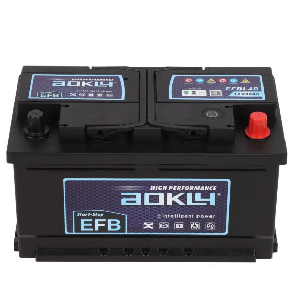 Μπαταρία φορτηγών EFB Start and Stop Aokly 80Α (314*175*190  cm)
