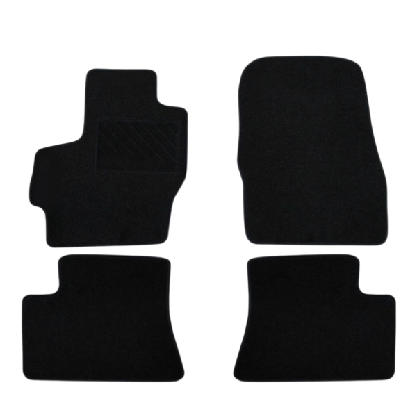 Πατάκια από μοκέτα Οικονομικής Ποιότητας μαύρα συμβατά με Mazda 3 BL μοντ. 2008-2014  4τμχ