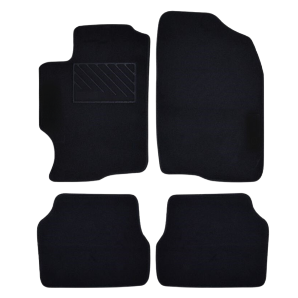 Πατάκια από μοκέτα Ποιότητας Πολυτελείας μαύρα συμβατά με Mazda 6 GG1 μοντ. 2002-2007  4τμχ