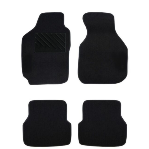 Πατάκια από μοκέτα Οικονομικής Ποιότητας μαύρα συμβατά με Mazda Demio μοντ. 1999-2002  4τμχ