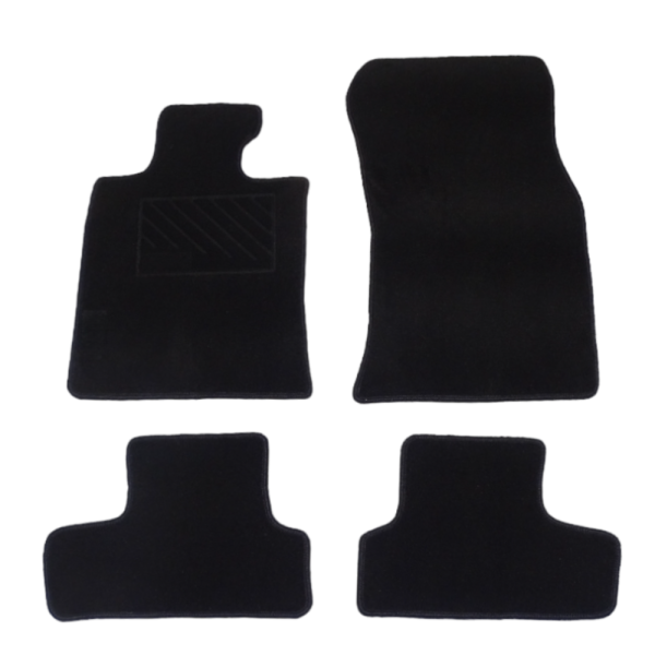 Πατάκια από μοκέτα Ποιότητας Πολυτελείας μαύρα συμβατά με Mini Cooper R56/R57/S μοντ. 2006-2013  4τμχ