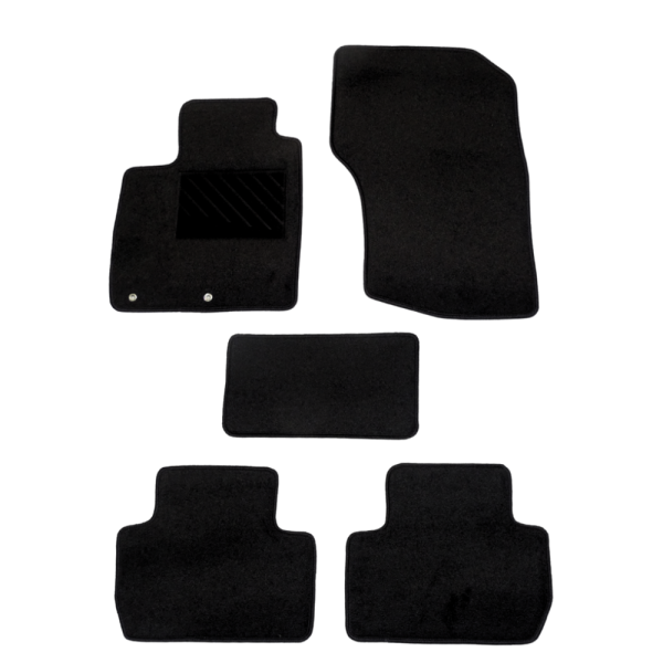 Πατάκια από μοκέτα Ποιότητας Πολυτελείας μαύρα συμβατά με Mitsubishi ASX / RVR μοντ. 2010-Σήμερα  5τμχ