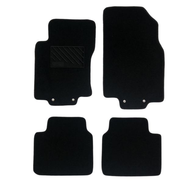 Πατάκια από μοκέτα Ποιότητας Πολυτελείας μαύρα συμβατά με Nissan Xtrail μοντ. 2013-2021  4τμχ