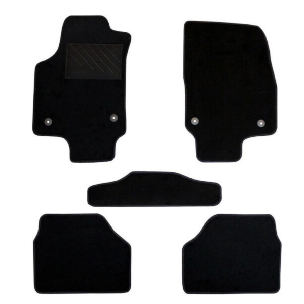 Πατάκια από μοκέτα Οικονομικής Ποιότητας μαύρα για Opel Astra H μοντ. 2004-2009  5τμχ