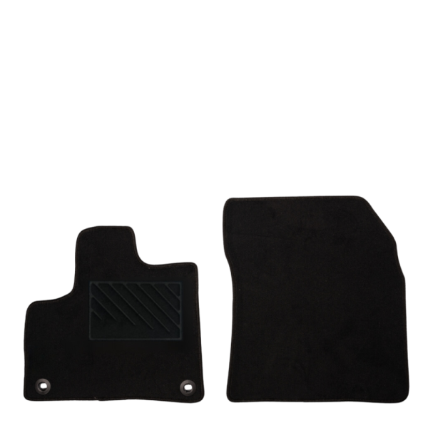 Πατάκια από μοκέτα Ποιότητας Πολυτελείας μαύρα συμβατά με Opel Combo E Επαγγελματικό μοντ. 2018-Σήμερα  2τμχ