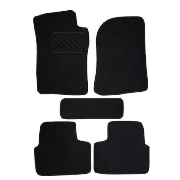 Πατάκια από μοκέτα Ποιότητας Πολυτελείας μαύρα για Opel Vectra B μοντ. 1995-2002  4τμχ