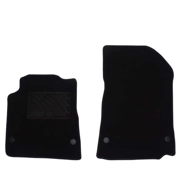 Πατάκια από μοκέτα Οικονομικής Ποιότητας μαύρα συμβατά με Mercedes R 172 SLK-Class  μοντ. 2011-2020  2τμχ