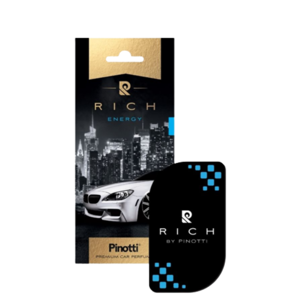 Rich Χάρτινο Αρωματικό Αυτοκινήτου  Κρεμαστό Energy