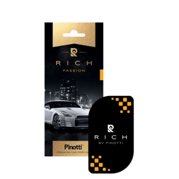 Rich Χάρτινο Αρωματικό Αυτοκινήτου  Κρεμαστό Passion
