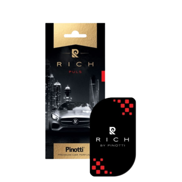 Rich Χάρτινο Αρωματικό Αυτοκινήτου  Κρεμαστό Puls