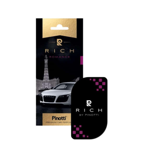 Rich Χάρτινο Αρωματικό Αυτοκινήτου  Κρεμαστό Romance