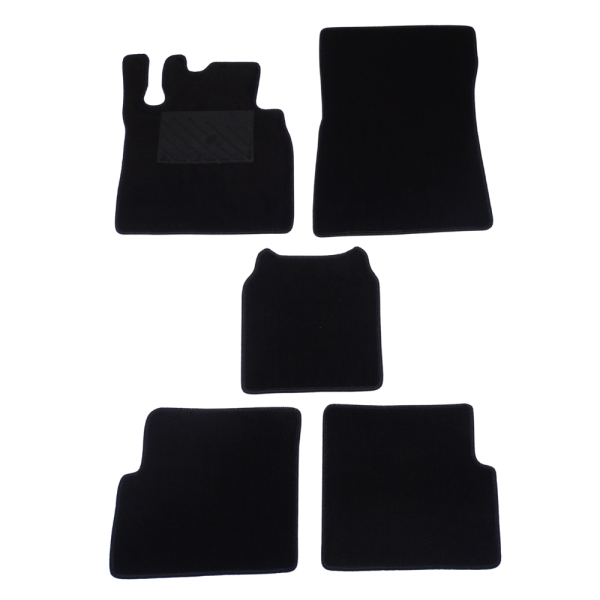 Πατάκια από μοκέτα Οικονομικής Ποιότητας μαύρα συμβατά με Mercedes G-Class μοντ.1990-2008 W463  5τμχ