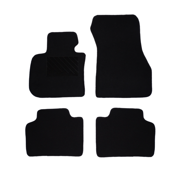 Πατάκια από μοκέτα Οικονομικής Ποιότητας μαύρα συμβατά με Mini Countryman F60 μοντ. 2016-2023  4τμχ