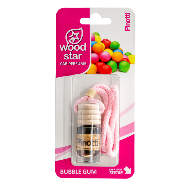 Wood star ξύλινο μπουκαλάκι Τσιχλόφουσκα 5ml