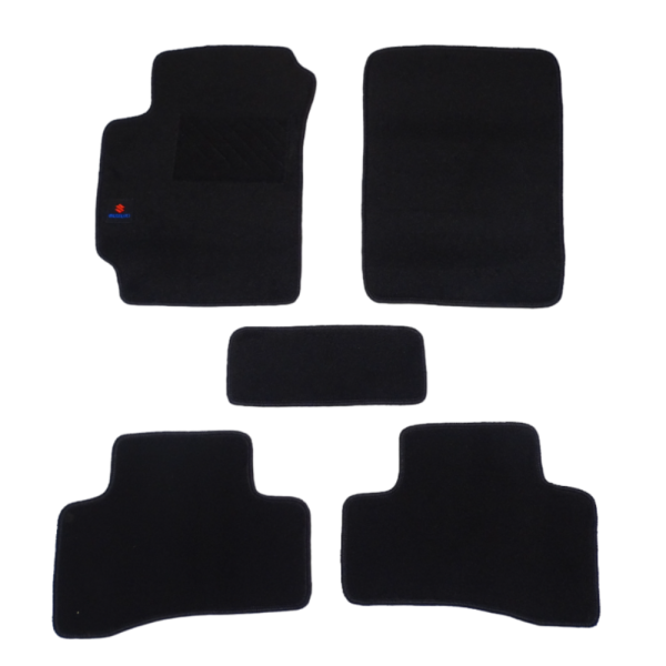 Πατάκια από μοκέτα Οικονομικής Ποιότητας μαύρα συμβατά με Suzuki Grand Vitara 3θυρο μοντ. 2005-2015  5τμχ