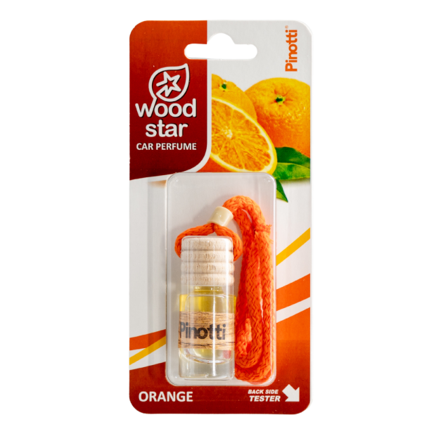 Wood star ξύλινο μπουκαλάκι Πορτοκάλι 5ml