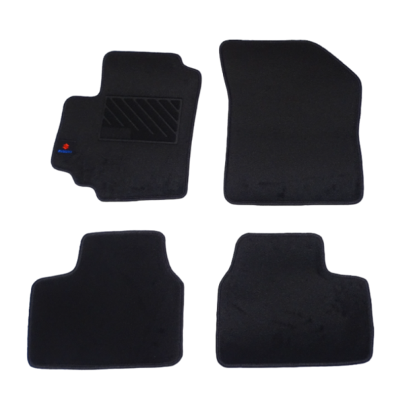 Πατάκια από μοκέτα Ποιότητας Πολυτελείας μαύρα συμβατά με Suzuki SX4 μοντ. 2006-2013  4τμχ