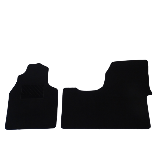 Πατάκια από μοκέτα Οικονομικής Ποιότητας μαύρα συμβατά με Mercedes Sprinter μοντ. 2006-2018  2τμχ