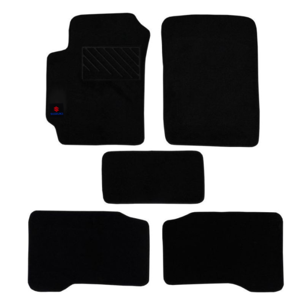 Πατάκια από μοκέτα Μεσαίας Ποιότητας μαύρα για Suzuki Grand Vitara 5θυρο μοντ. 2005-2015  5τμχ