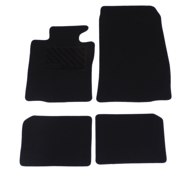 Πατάκια από μοκέτα Οικονομικής Ποιότητας μαύρα συμβατά με Mini Countryman R60 μοντ. 2010-2016  4τμχ