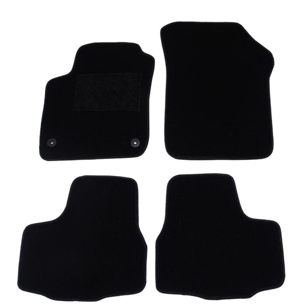 Πατάκια από μοκέτα Οικονομικής Ποιότητας μαύρα συμβατά με VW Up  4τμχ