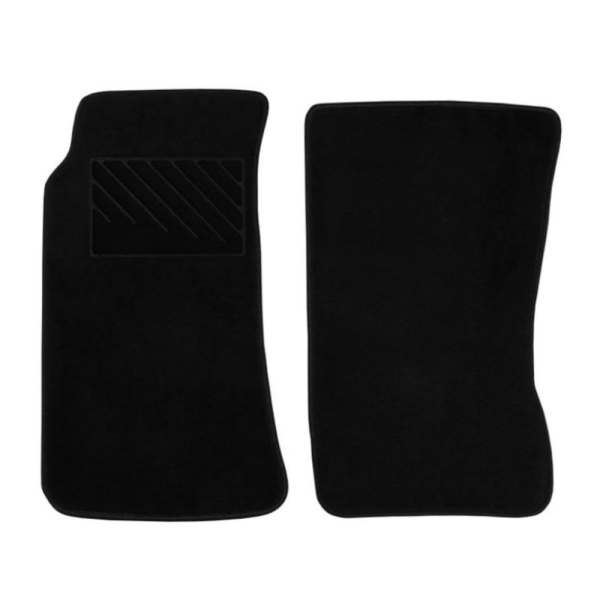 Πατάκια από μοκέτα Οικονομικής Ποιότητας μαύρα συμβατά με Mazda MX-5 NB μοντ. 1999-2005  2τμχ